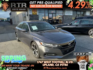 GRAY, 2019 HONDA ACCORD Image 