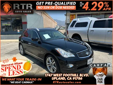 BLACK, 2014 INFINITI QX50 Image 