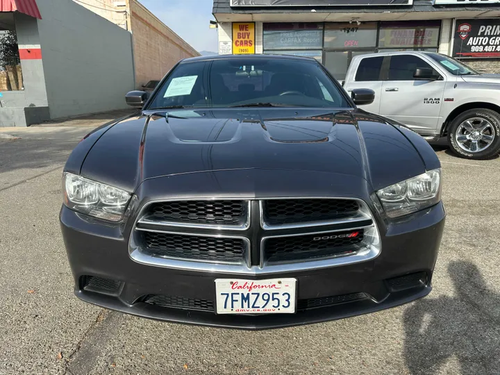 GREY, 2013 DODGE CHARGER Image 4