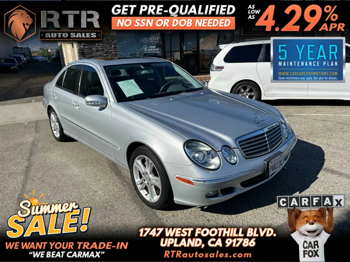 SILVER, 2006 MERCEDES-BENZ E-CLASS Image 1