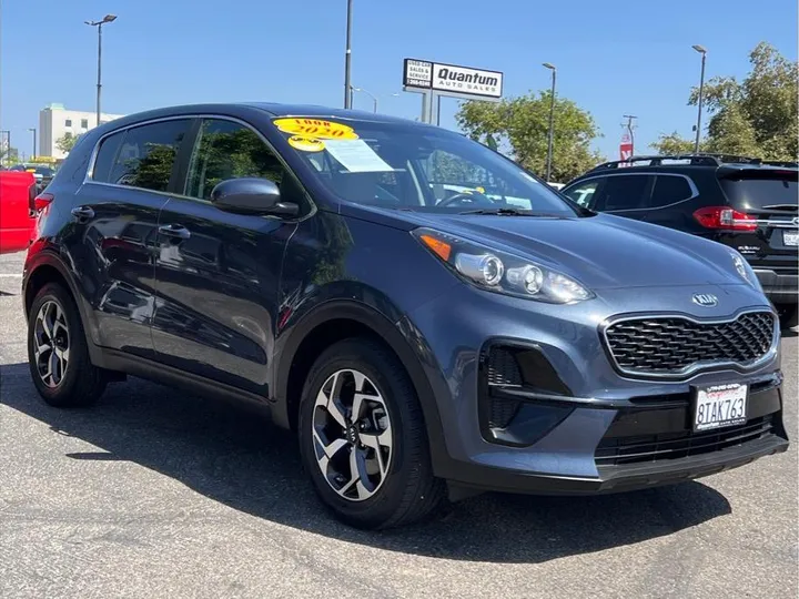 BLUE, 2020 KIA SPORTAGE Image 7