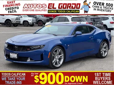 BLUE, 2021 CHEVROLET CAMARO Image 