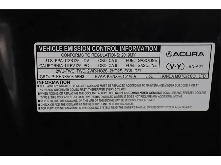 BLACK, 2019 ACURA MDX Image 25