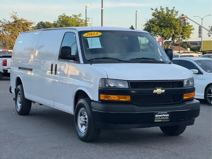 WHITE, 2023 CHEVROLET EXPRESS 2500 CARGO Image 7