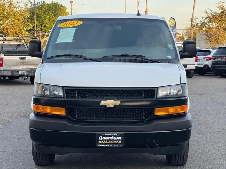 WHITE, 2023 CHEVROLET EXPRESS 2500 CARGO Image 8