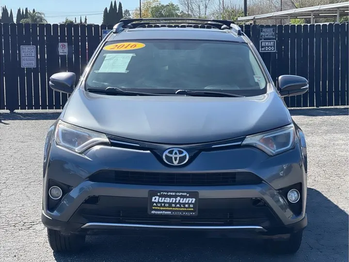 GRAY, 2016 TOYOTA RAV4 Image 8