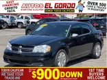 BLACK, 2012 DODGE AVENGER Thumnail Image 1