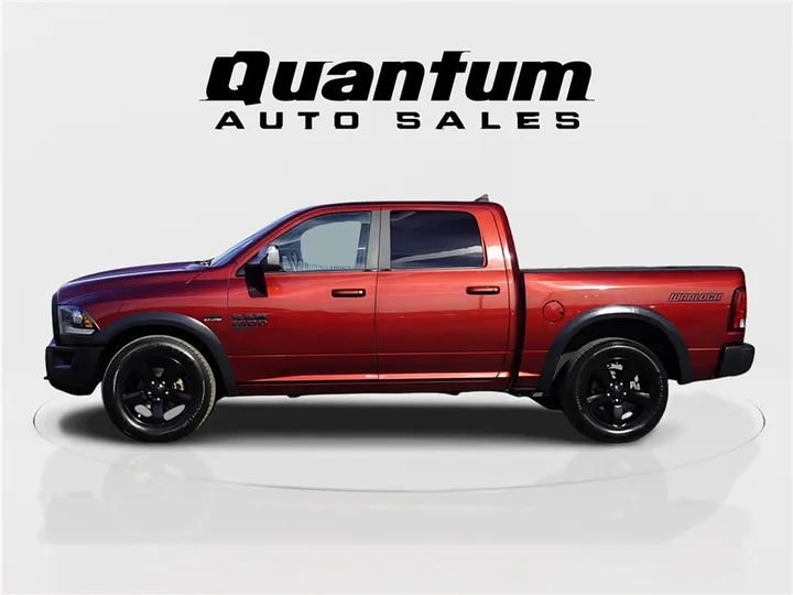 RED, 2019 RAM 1500 CLASSIC CREW CAB Image 2