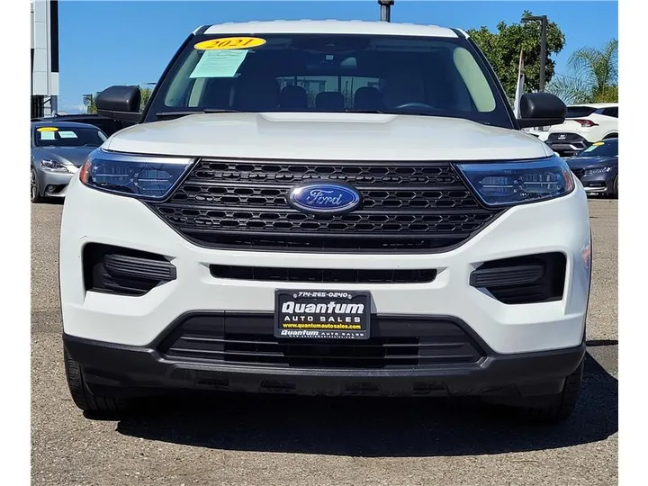 WHITE, 2021 FORD EXPLORER Image 8