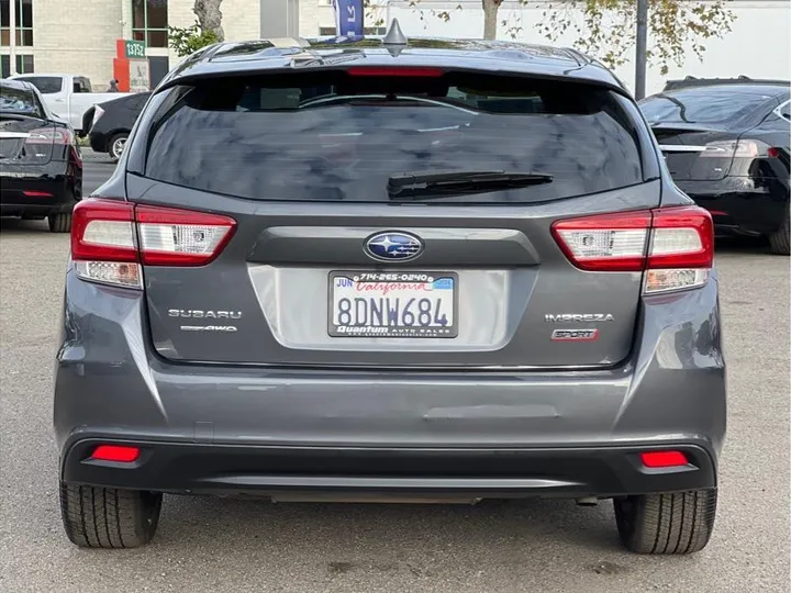 GRAY, 2018 SUBARU IMPREZA Image 4