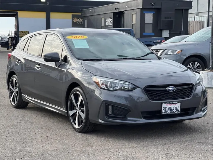 GRAY, 2018 SUBARU IMPREZA Image 7