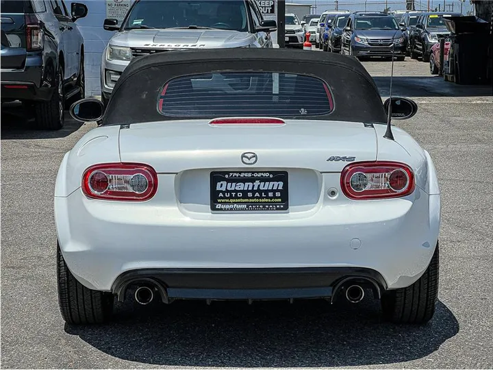 WHITE, 2013 MAZDA MX-5 MIATA Image 4