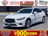 WHITE, 2018 INFINITI Q50 Thumnail Image 1