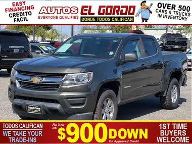 GREEN, 2018 CHEVROLET COLORADO CREW CAB Image 