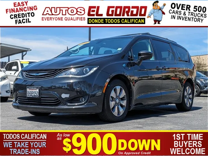 BLACK, 2018 CHRYSLER PACIFICA HYBRID Image 1