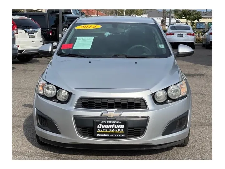 SILVER, 2014 CHEVROLET SONIC Image 7