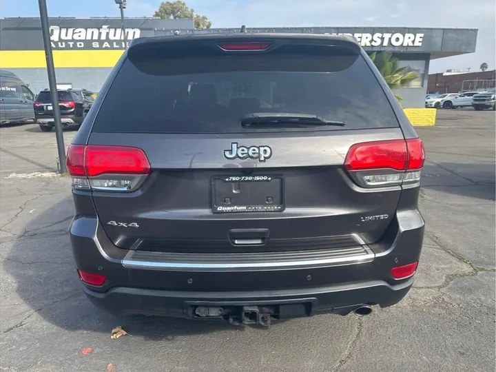 GRAY, 2017 JEEP GRAND CHEROKEE Image 6