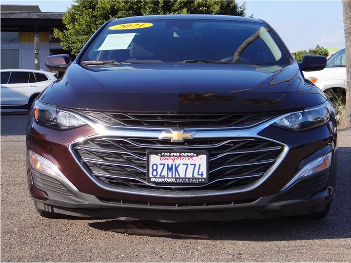 RED, 2021 CHEVROLET MALIBU Image 8