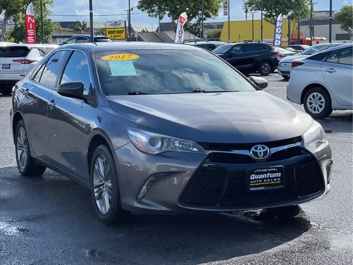 GRAY, 2017 TOYOTA CAMRY Image 7