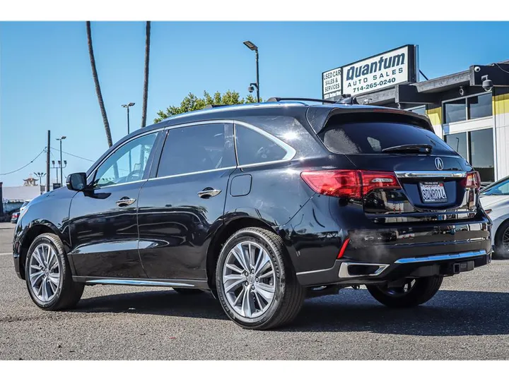 BLACK, 2018 ACURA MDX Image 3