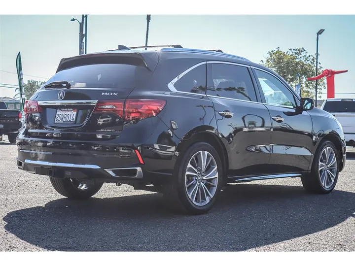 BLACK, 2018 ACURA MDX Image 5