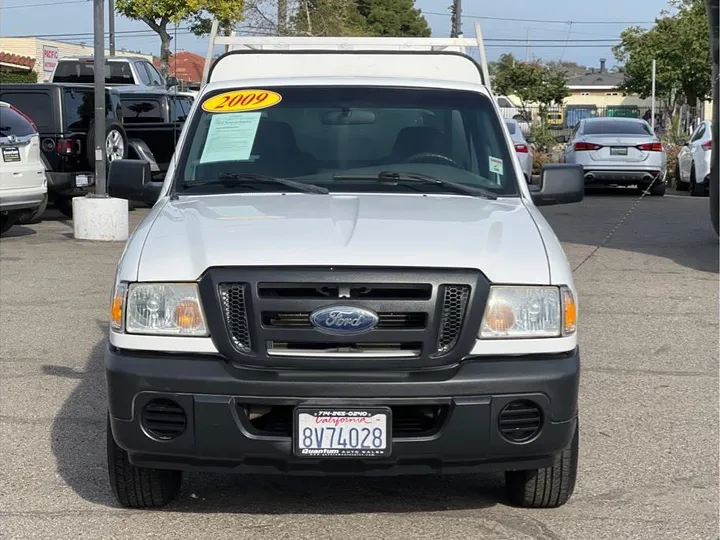 WHITE, 2009 FORD RANGER REGULAR CAB Image 8