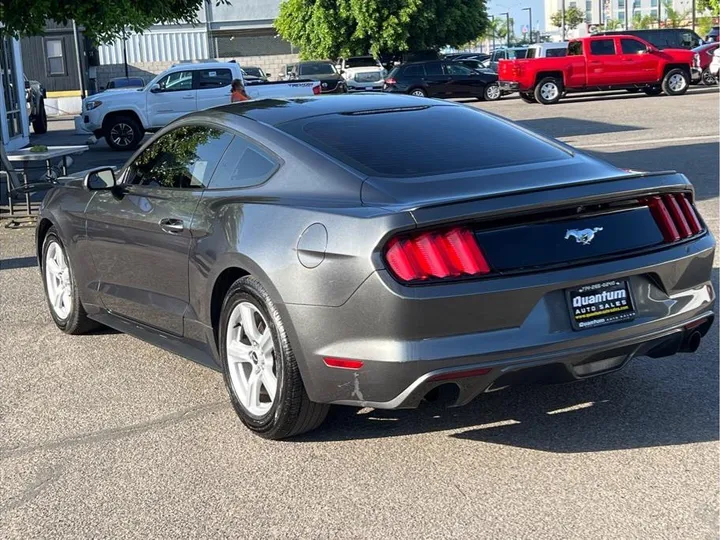 GRAY, 2015 FORD MUSTANG Image 3