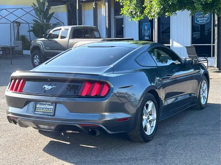 GRAY, 2015 FORD MUSTANG Image 5