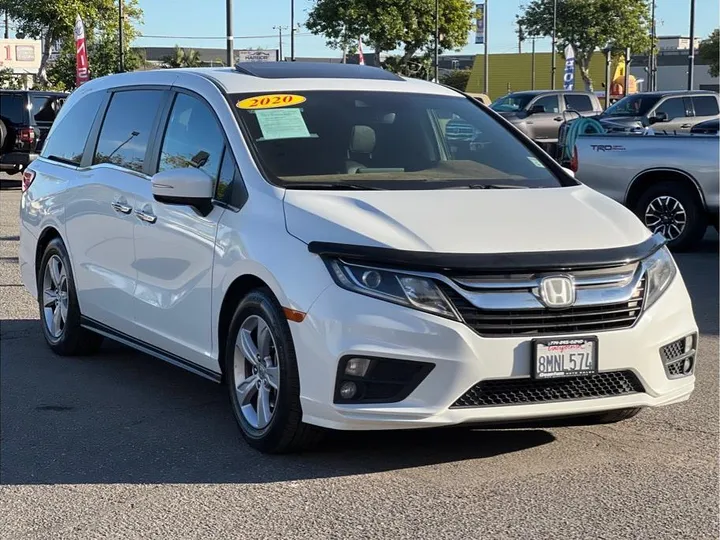 WHITE, 2020 HONDA ODYSSEY Image 7