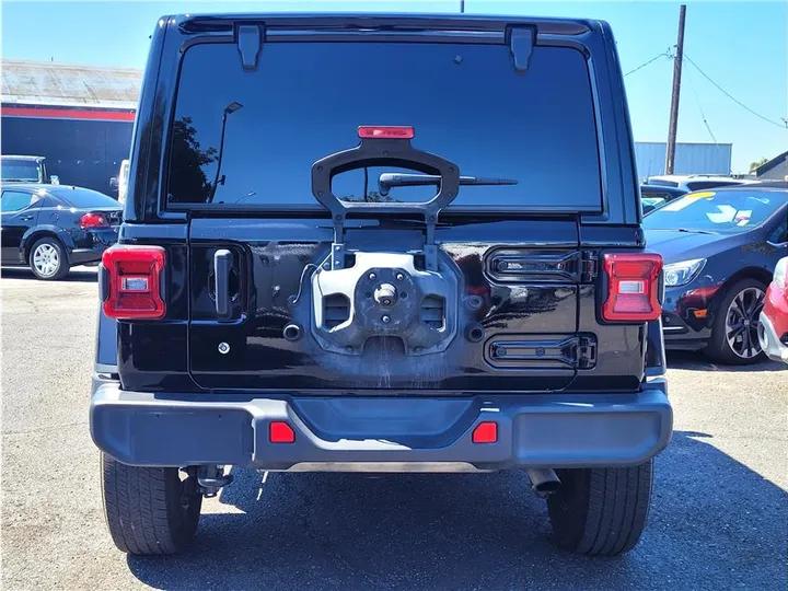 BLACK, 2019 JEEP WRANGLER UNLIMITED Image 4