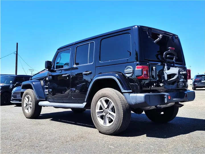 BLACK, 2019 JEEP WRANGLER UNLIMITED Image 3