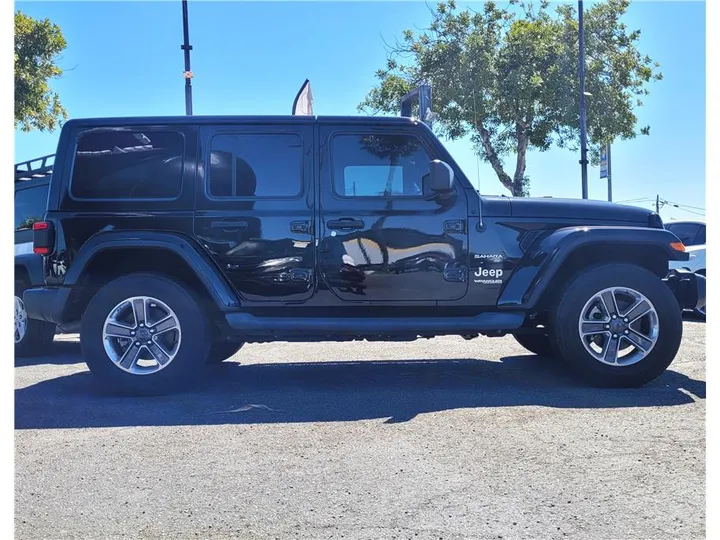 BLACK, 2019 JEEP WRANGLER UNLIMITED Image 6