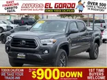 GRAY, 2022 TOYOTA TACOMA DOUBLE CAB Thumnail Image 1