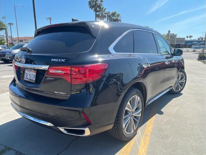 BLACK, 2017 ACURA MDX Image 5