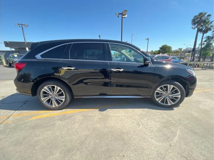 BLACK, 2017 ACURA MDX Image 4