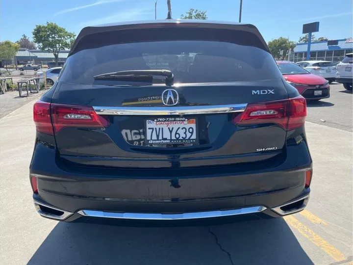 BLACK, 2017 ACURA MDX Image 6