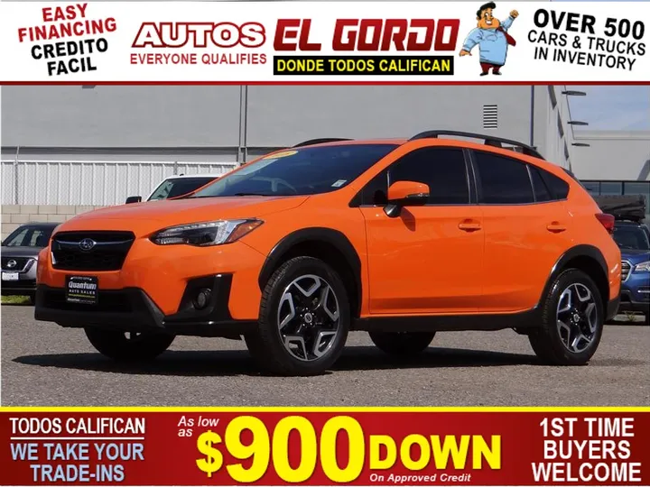 ORANGE, 2018 SUBARU CROSSTREK Image 1