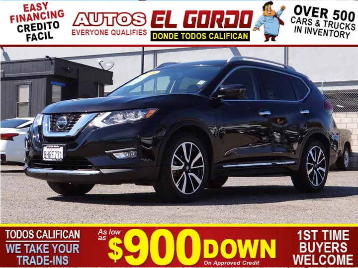 BLACK, 2019 NISSAN ROGUE Image 1