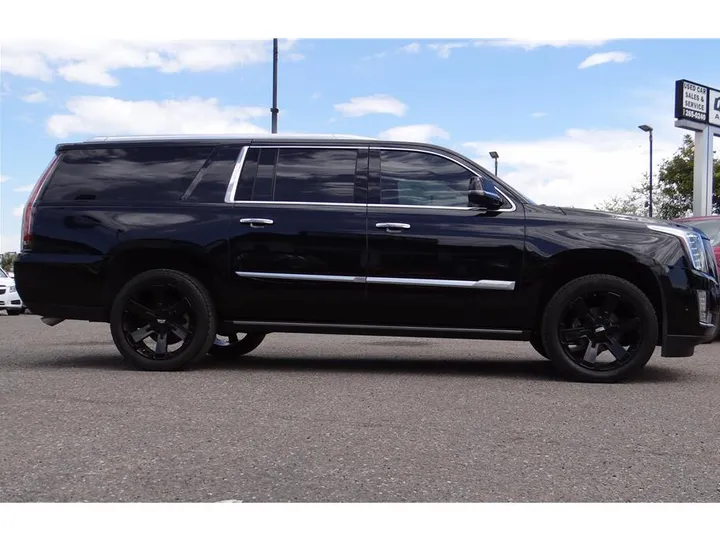 BLACK, 2019 CADILLAC ESCALADE ESV Image 6