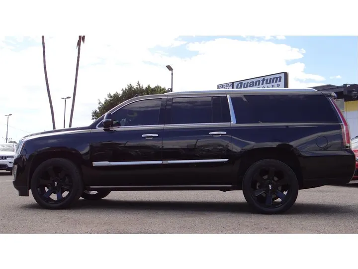 BLACK, 2019 CADILLAC ESCALADE ESV Image 2