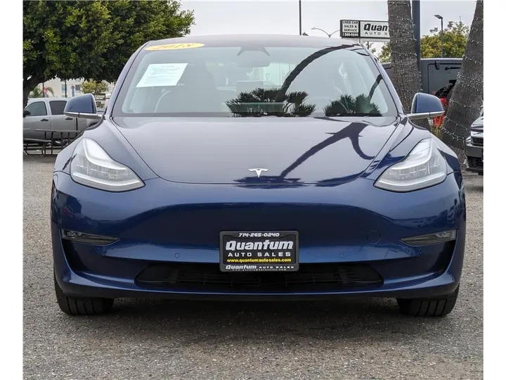 BLUE, 2018 TESLA MODEL 3 Image 8