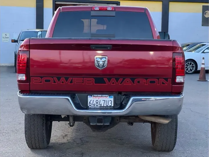 MAROON, 2013 RAM 2500 CREW CAB Image 4