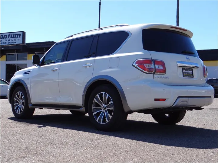 WHITE, 2017 NISSAN ARMADA Image 3