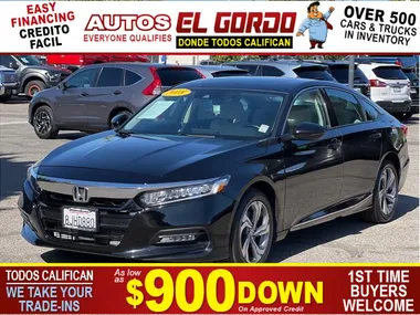 BLACK, 2018 HONDA ACCORD Image 50