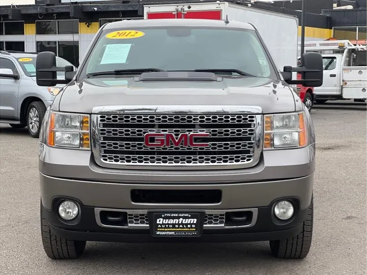 GRAY, 2012 GMC SIERRA 2500 HD CREW CAB Image 8