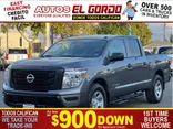 GRAY, 2021 NISSAN TITAN CREW CAB Thumnail Image 1