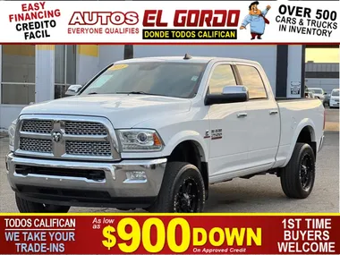 WHITE, 2015 RAM 2500 CREW CAB Image 