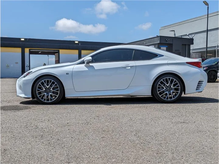 WHITE, 2017 LEXUS RC Image 2