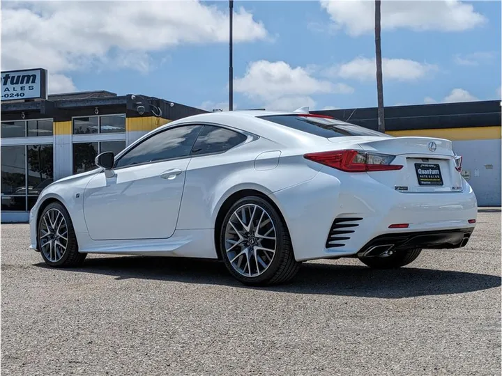 WHITE, 2017 LEXUS RC Image 3