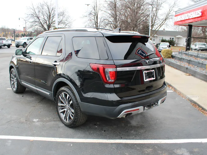 BLACK, 2016 FORD EXPLORER Image 2